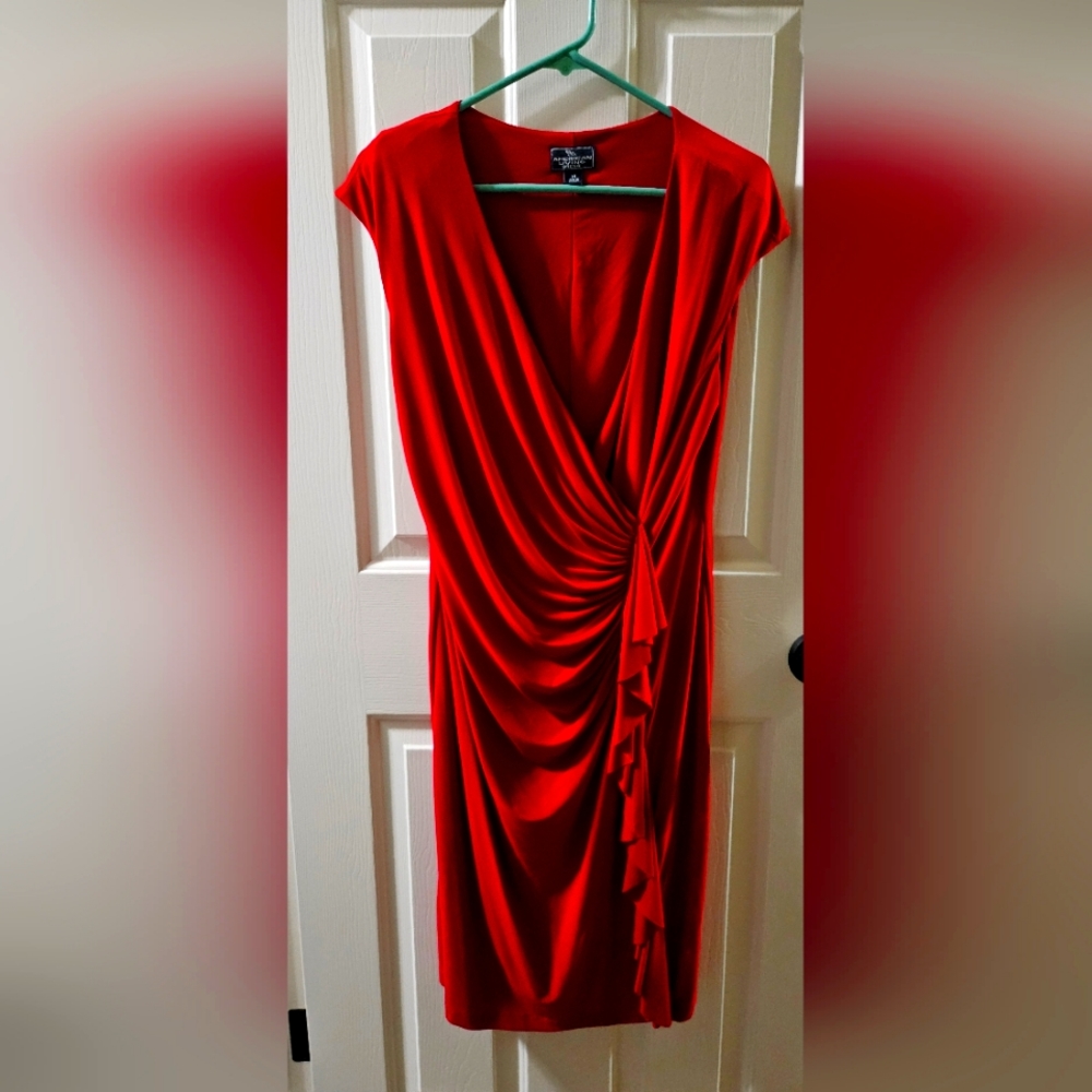 Red dress